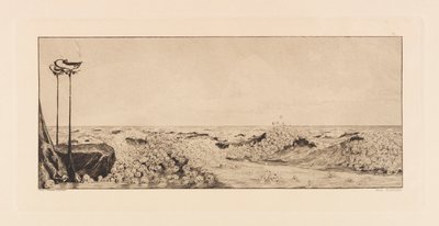 Opus VI, från Paraphrase on the Finding of a Glove, 1881. av Max Klinger