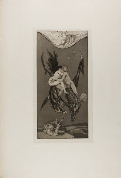 Temptation, tallrik fyra från A Life av Max Klinger