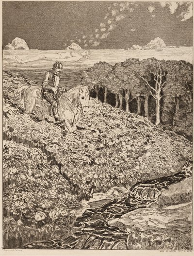 Drömväg, plansch 35 av Max Klinger