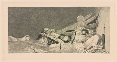 Anxieties, från serien A Glove av Max Klinger