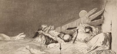 Rädslor. 1881 av Max Klinger
