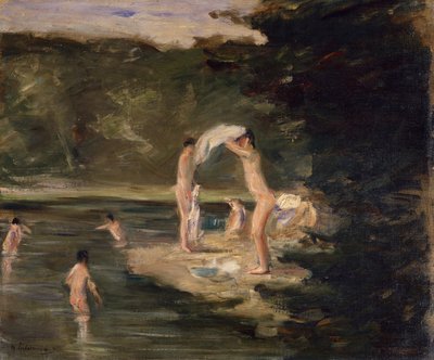 Badande pojkar av Max Liebermann