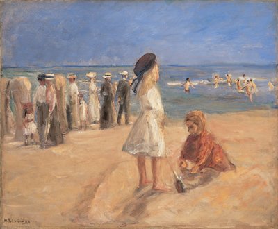 Strandliv, 1916. av Max Liebermann