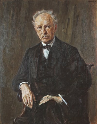 Porträtt av Richard Strauss av Max Liebermann