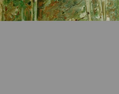 Björkar vid Wannsee-stranden i öster av Max Liebermann