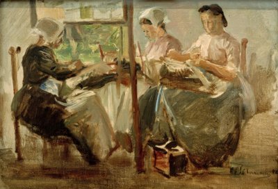 Brabantiska spetsmakare av Max Liebermann