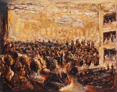 Konsert i Operan; Konsert på Operan, 1923 av Max Liebermann