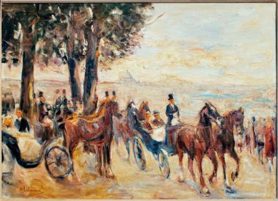 Corso auf dem Monte Pincio av Max Liebermann