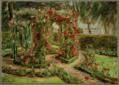 Rosenträdgården i Wannsee av Max Liebermann