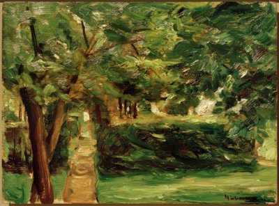 Häckträdgårdarna i Wannsee i öster av Max Liebermann