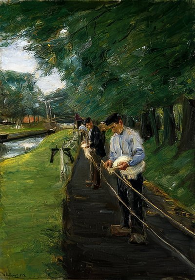 Linbanan i Edam. 1904 av Max Liebermann