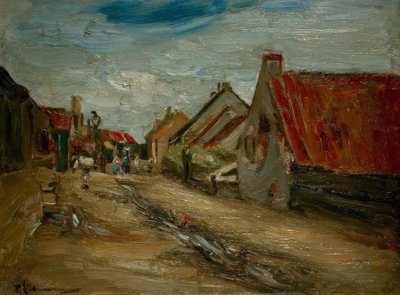 Bygata i Holland av Max Liebermann