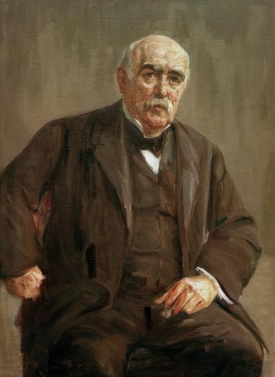 Eugen Gutmann / målning av Liebermann av Max Liebermann