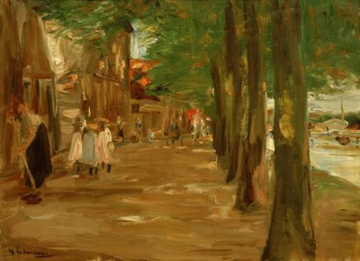 Kanal i Edam av Max Liebermann