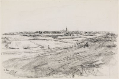 Holländskt landskap av Max Liebermann