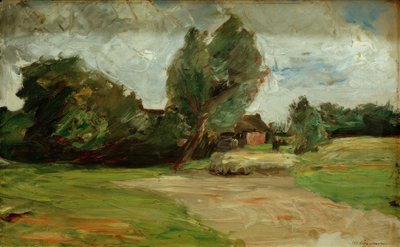 Holländskt landskap av Max Liebermann