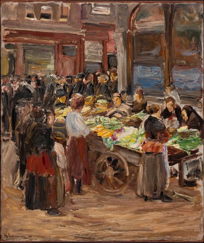Jewish Street i Amsterdam av Max Liebermann