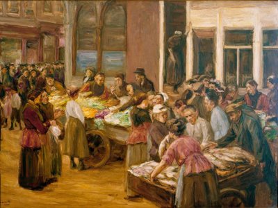 Judengasse i Amsterdam av Max Liebermann