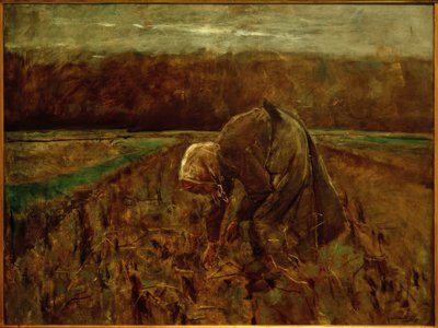 Potatissamlare av Max Liebermann