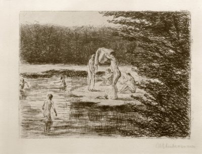 M.Liebermann, badpojkar av Max Liebermann