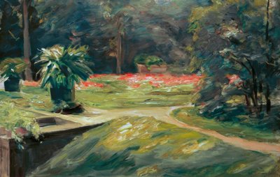 M.Liebermann, Wannseegarten Blumenterr. av Max Liebermann