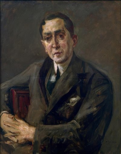 Porträtt av Carl Meinhard av Max Liebermann