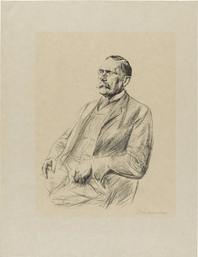 Porträtt av Wilhelm Bode (1845–1929) av Max Liebermann