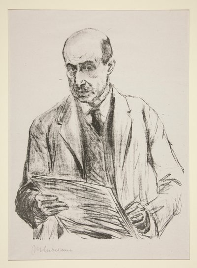Självporträtt av Max Liebermann