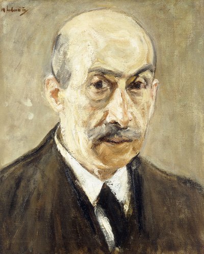 Självporträtt, av Max Liebermann