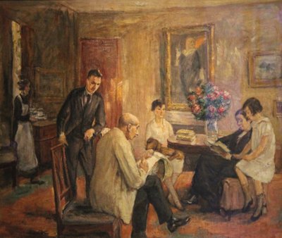 Familjen Liebermann av Max Liebermann