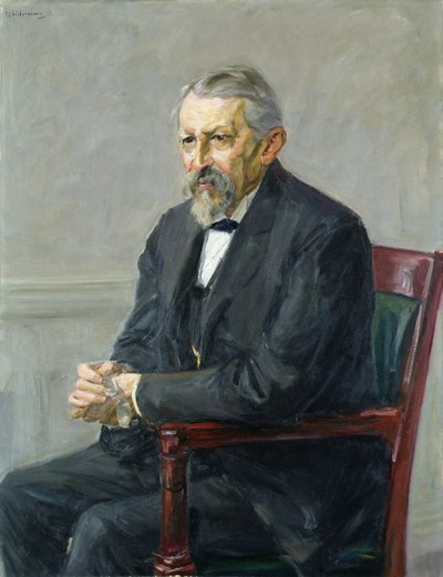 Naturvetaren, Hermann Strebel (1834-1914) 1905 (olja på duk) av Max Liebermann