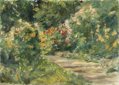 Wannsee Garden, ca 1920-29 (olja på duk) av Max Liebermann