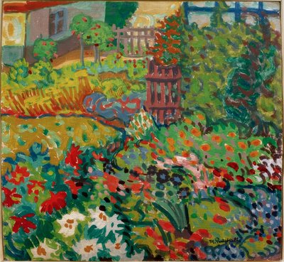 Blumengarten von Max Pechstein