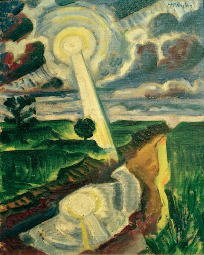 Infallande solljus av Max Pechstein