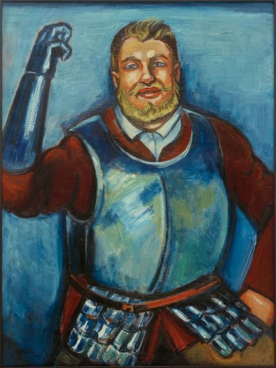 Heinrich George als Götz von Berlichingen von Max Pechstein