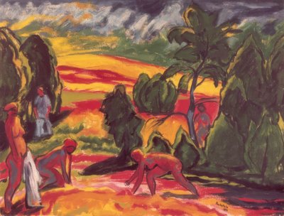 Sommardag av Max Pechstein