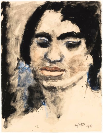 Konstnärens svärmor av Max Pechstein