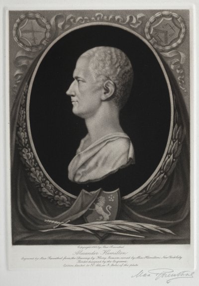 Alexander Hamilton av Max Rosenthal