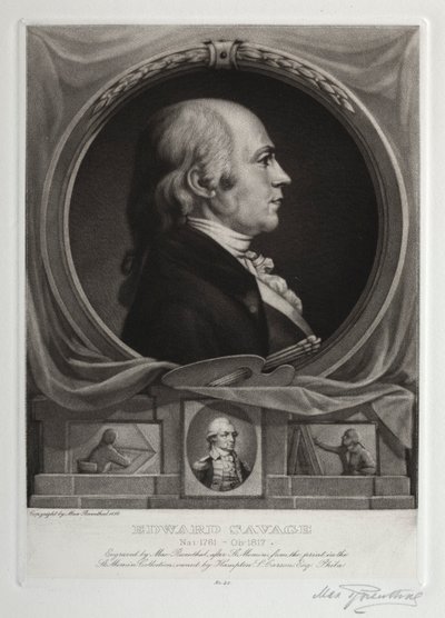 Edward Savage, 1899. av Max Rosenthal
