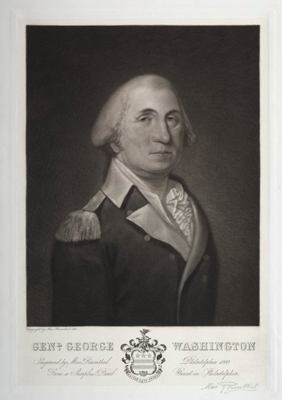 George Washington, 1900. av Max Rosenthal