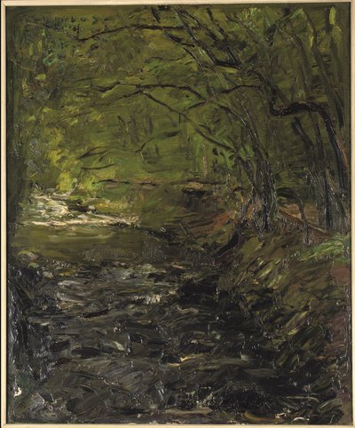 En skogsbäck av Max Slevogt