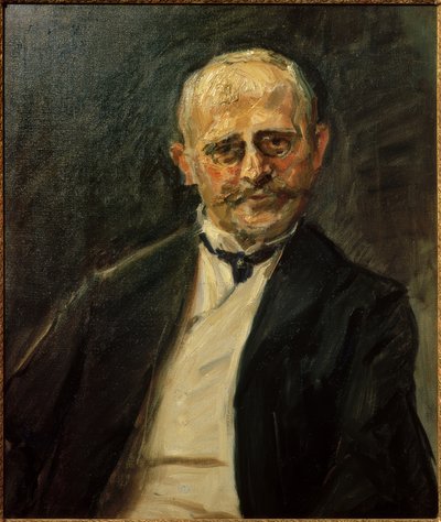 Porträtt av Hans Rosenhagen av Max Slevogt