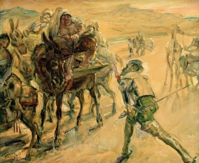 Don Quijote och Dulcinea av Max Slevogt