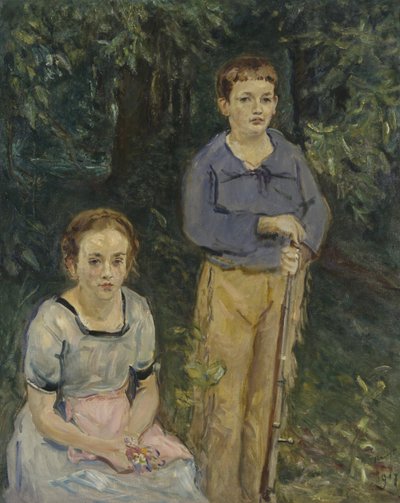 Nina och Wolfgang Slevogt av Max Slevogt