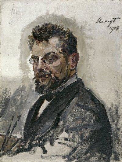 självporträtt av Max Slevogt