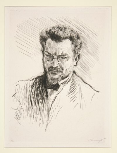 Självporträtt av Max Slevogt