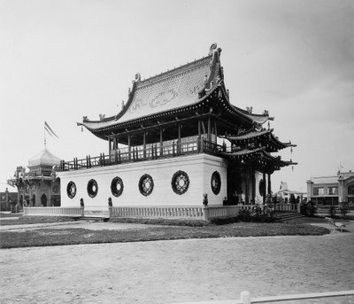 China Pavilion, All-Russia Exhibition, Nizhny Novgorod, Ryssland, 1896. av Maxim Dmitriev