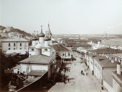 Johannes föregångarens födelsekyrka, Nizhny Novgorod, Ryssland, 1896 av Maxim Dmitriev