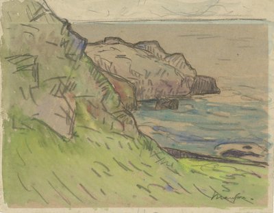 Klippiga kusten i Bretagne Bretonse kustlandschap av Maxime Camille Louis Maufra