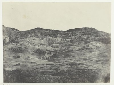 Gournah, Necropolis of Thebe, Thebe, 184951, tryckt 1852. av Maxime Du Camp